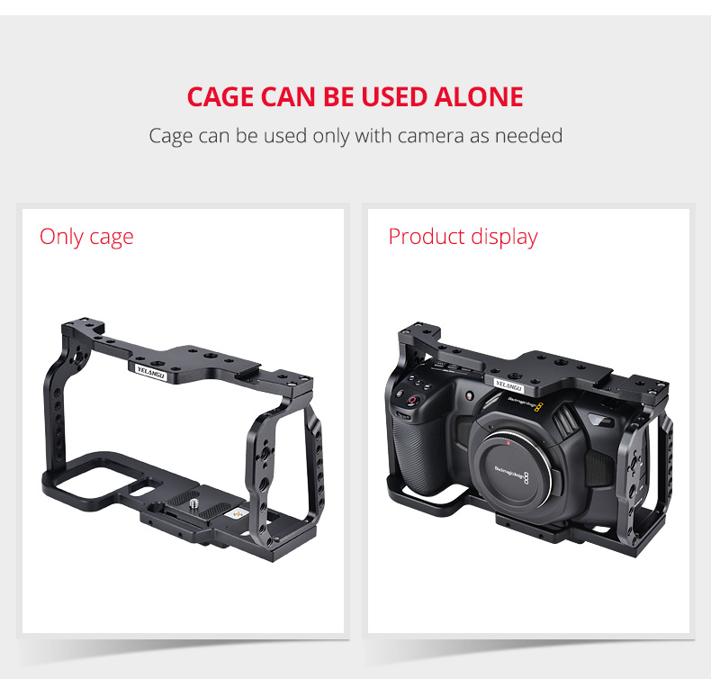 Yelangu C9 Camera Cage For BMPCC