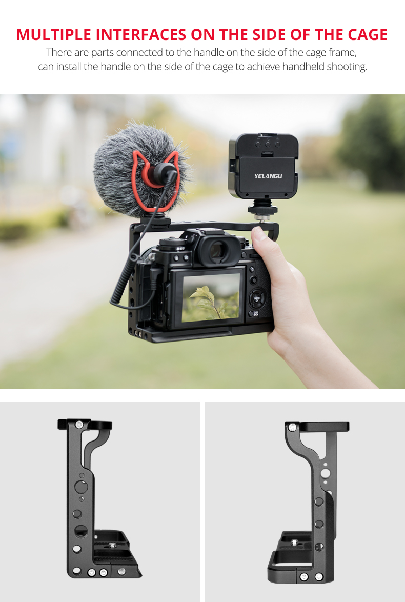 C19-1 Fujifilim XT2 XT3 Camera Cage( Only Cage)