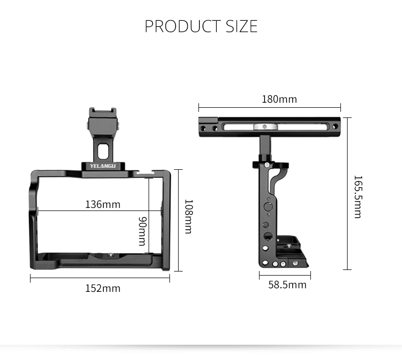 C19-1 Fujifilim XT2 XT3 Camera Cage( Only Cage)