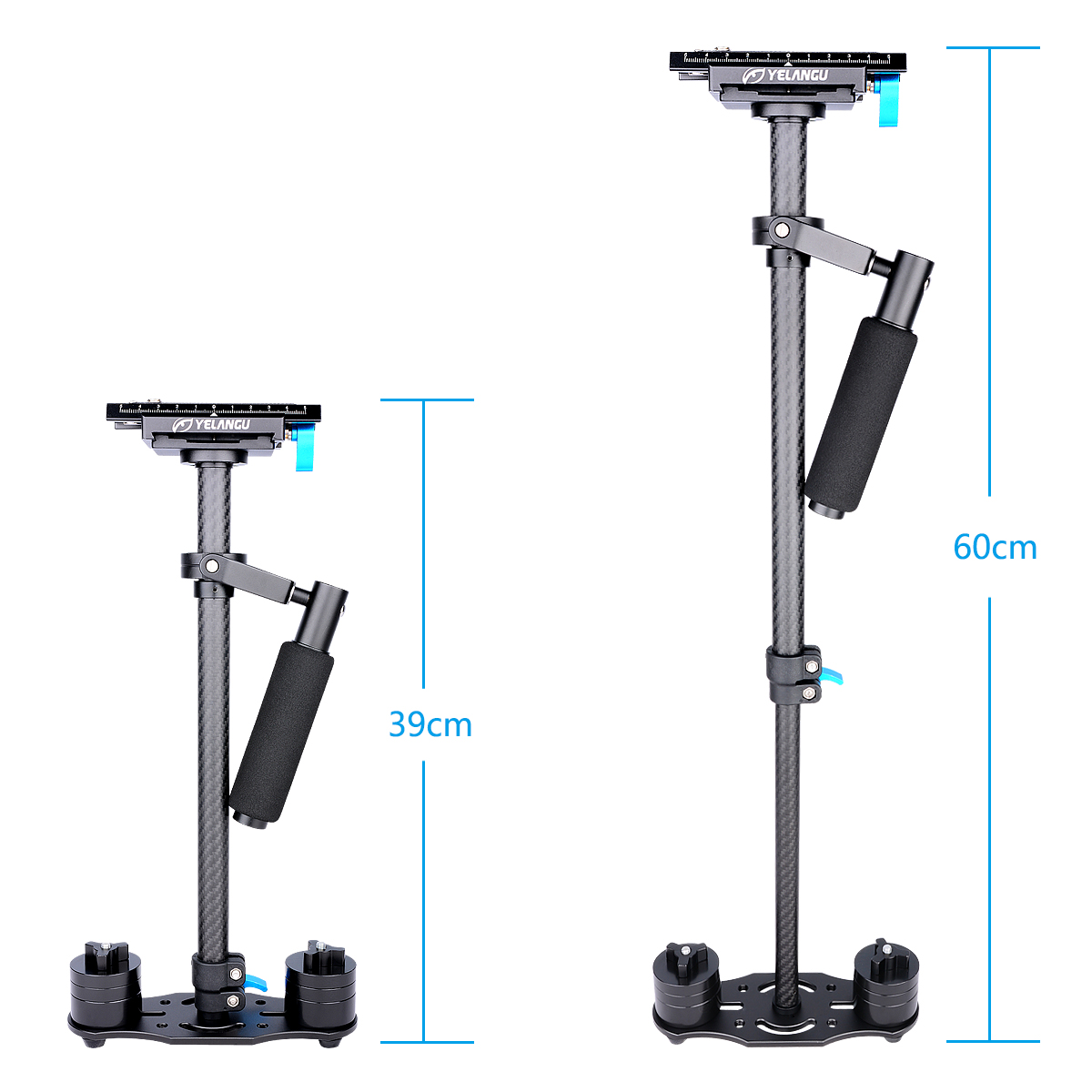 S60T Carbon Fiber Tube DSLR Camera Stabilizer