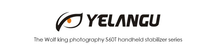 Yelangu S60T Red Orange Mini Video Camera Stabilizer