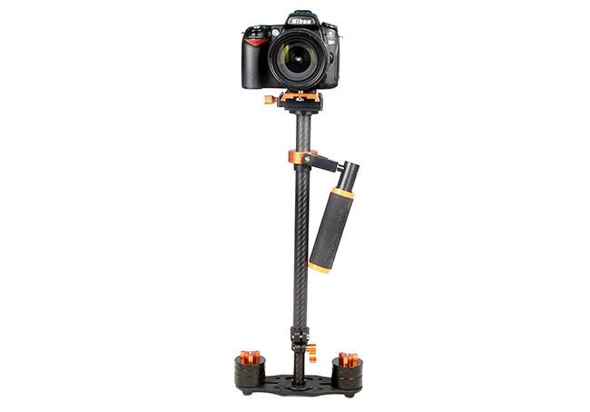 Yelangu S60T Orange Mini Video Camera Stabilizer