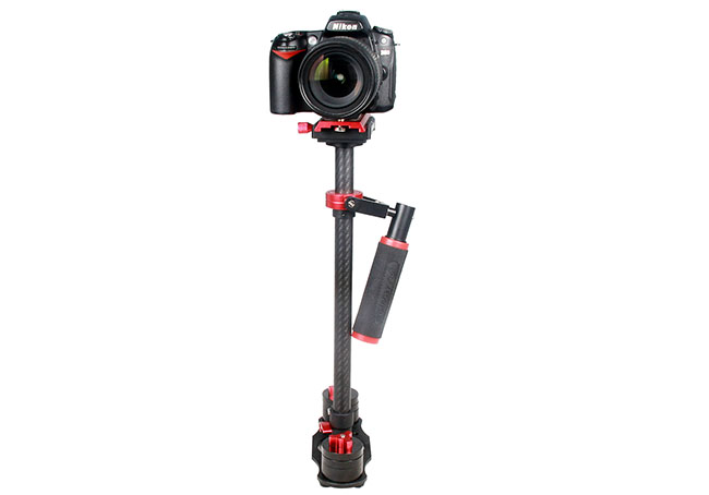 Yelangu S60T Red Orange Mini Video Camera Stabilizer