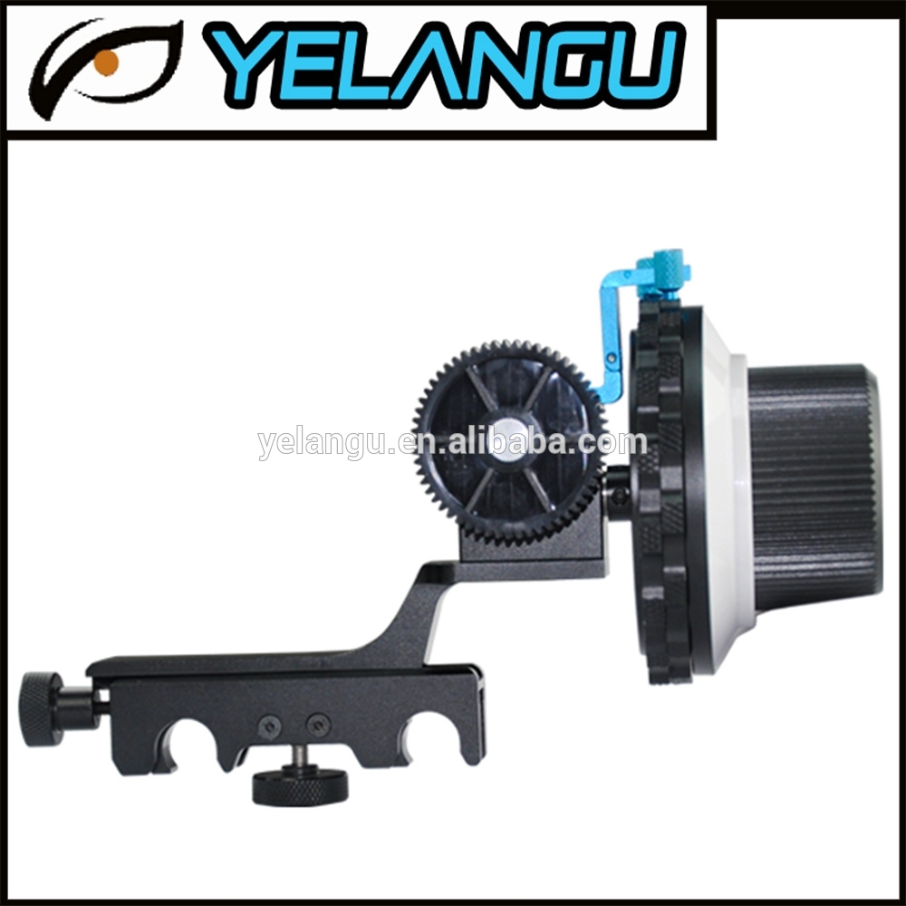 F4 Professional Filmmaking Slot and AB Hard Stop Design DSLR Camera Follow Focus 