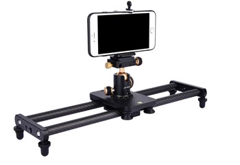 L40T Carbon Fiber Small Camera & Phone Slider 